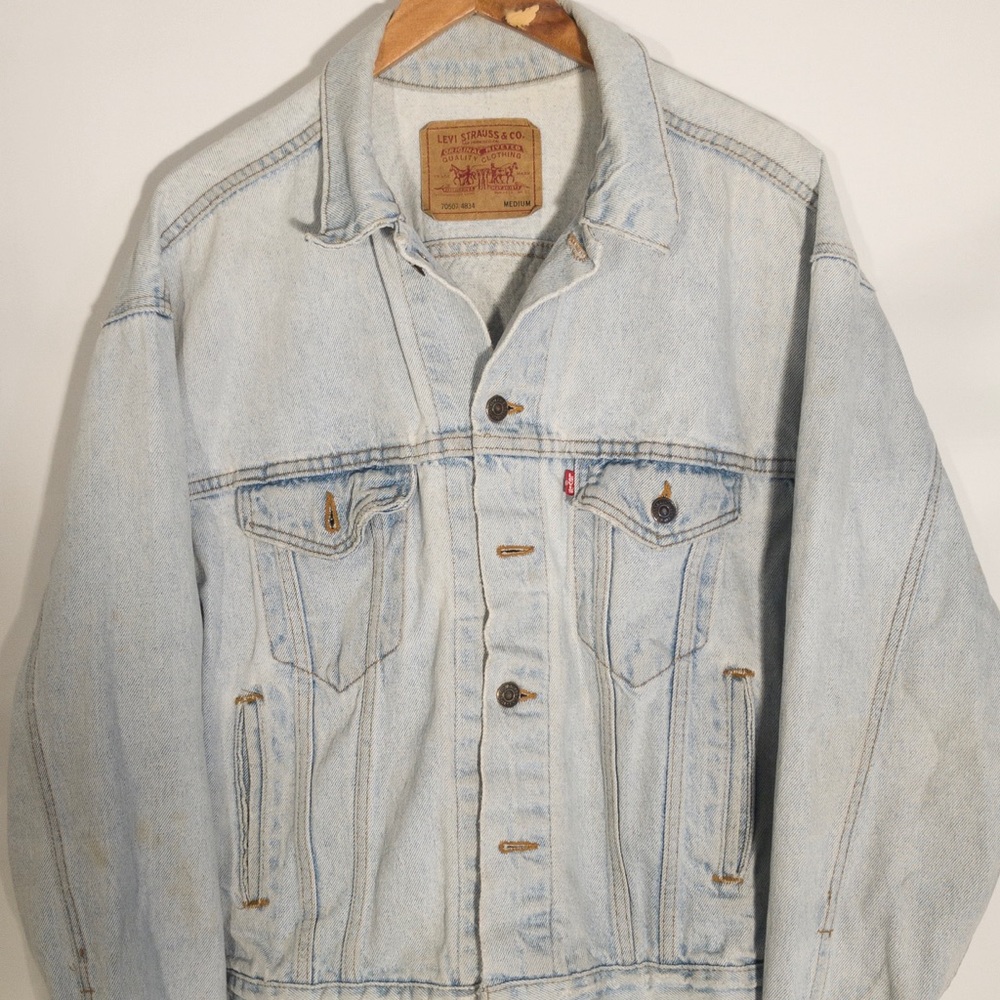 Levi Light Blue Jean Jacket